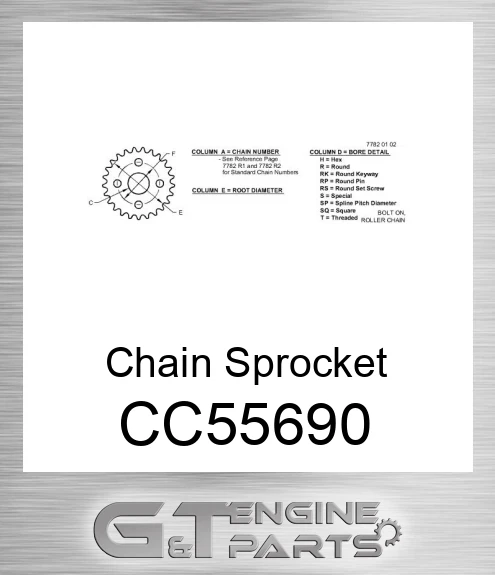 CC55690 Chain Sprocket
