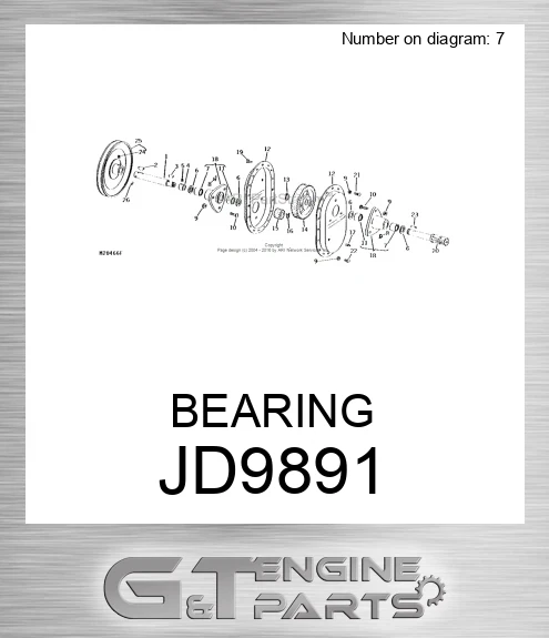 JD9891 BEARING