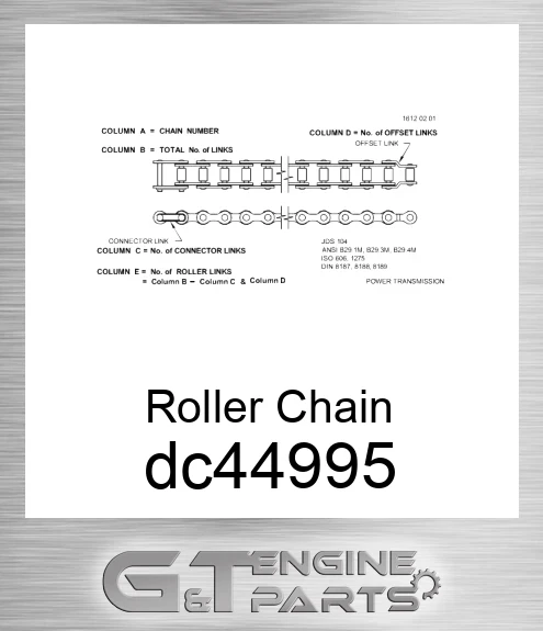 DC44995 Roller Chain