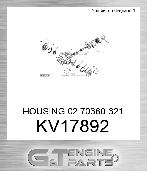 KV17892 HOUSING 02 70360-321