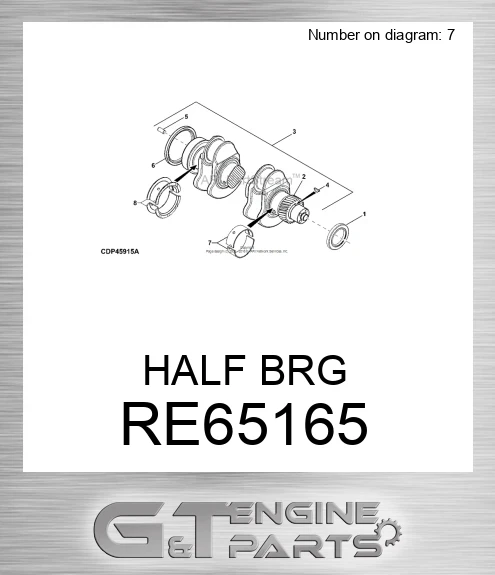 RE65165 HALF BRG