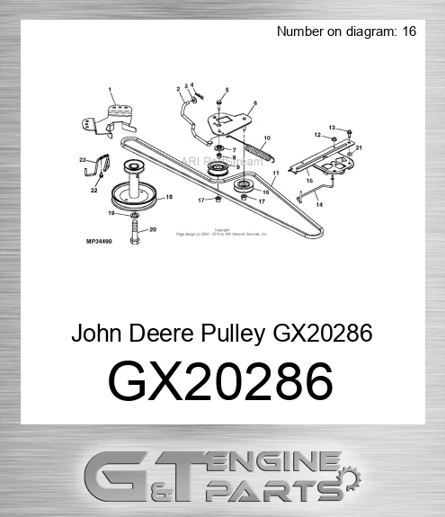 GX20286 Pulley