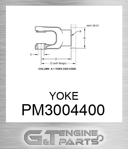 PM300-4400 YOKE