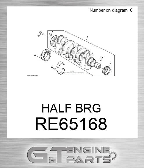 RE65168 HALF BRG