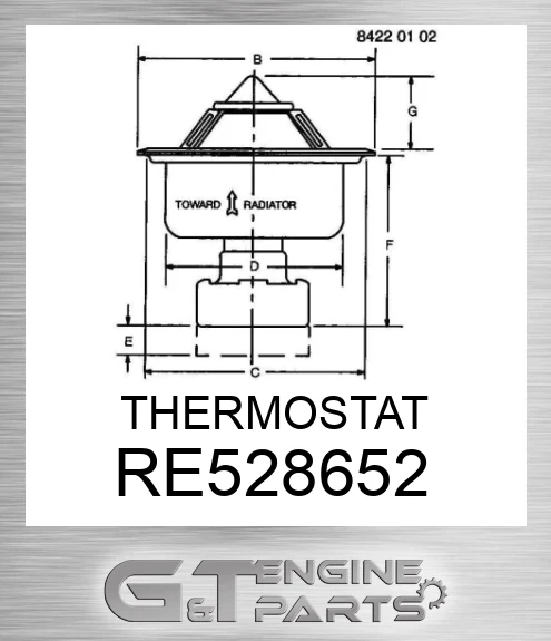 RE528652 THERMOSTAT