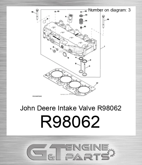 R98062 Intake Valve