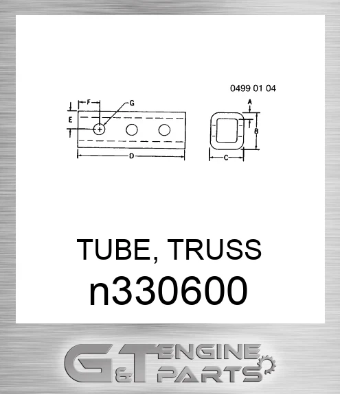 N330600 TUBE, TRUSS