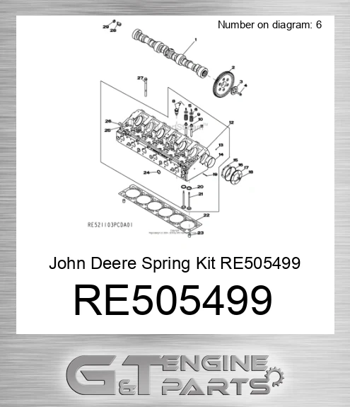 RE505499 Spring Kit
