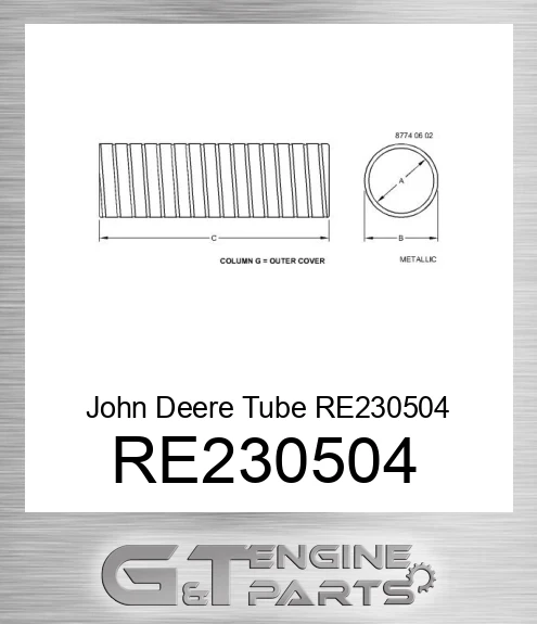 RE230504 Tube