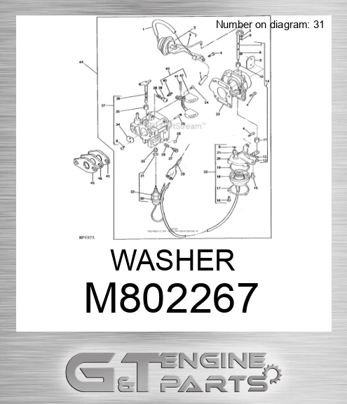 M802267 WASHER
