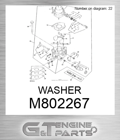 M802267 WASHER