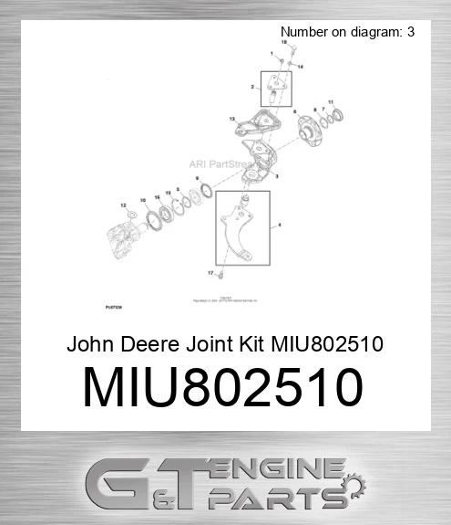 MIU802510 Joint Kit