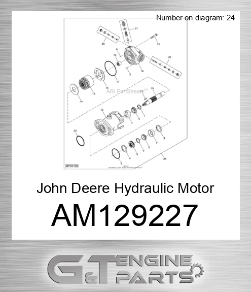 AM129227 Hydraulic Motor