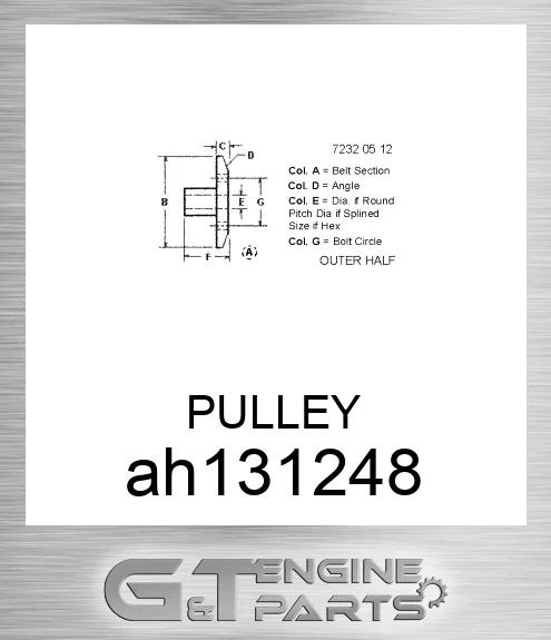 AH131248 PULLEY