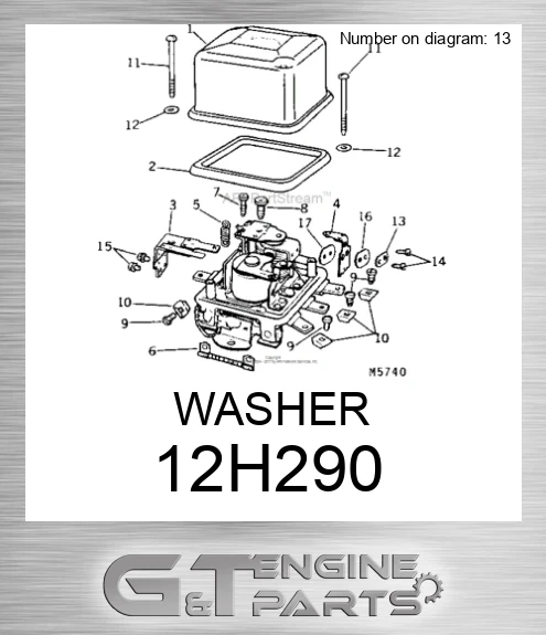 12H290 WASHER