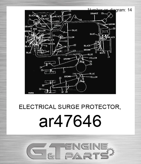 AR47646 ELECTRICAL SURGE PROTECTOR, ELECTRI