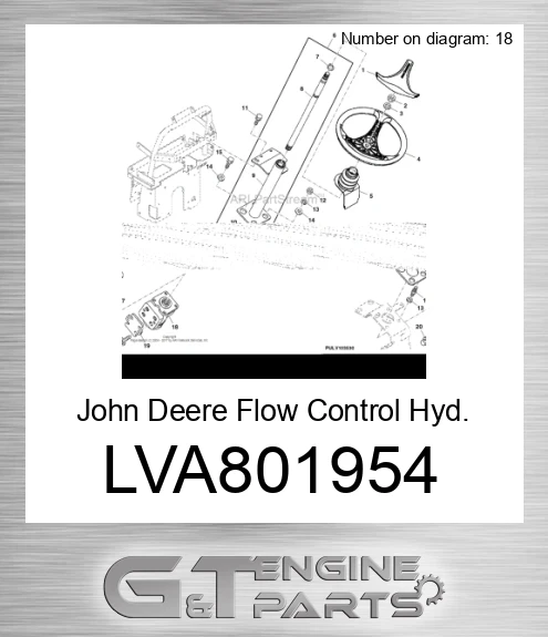 LVA801954 Flow Control Hyd. Valve