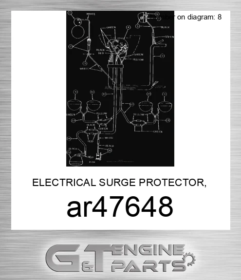 AR47648 ELECTRICAL SURGE PROTECTOR, ELECTRI