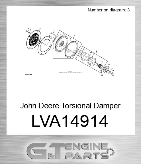 LVA14914 Torsional Damper