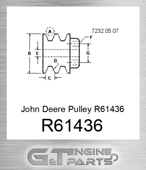 R61436 Pulley