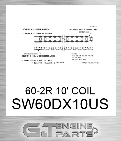 SW60DX10US 60-2R 10' COIL