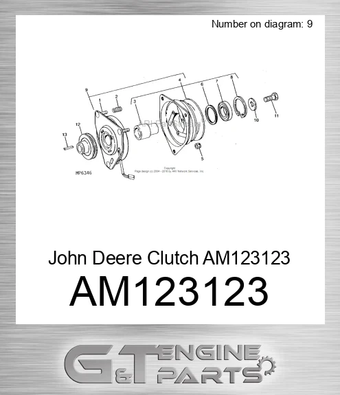 AM123123 Clutch