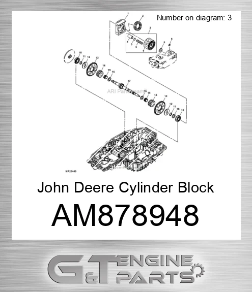 AM878948 Cylinder Block