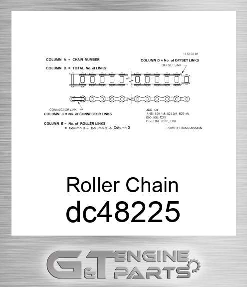 DC48225 Roller Chain