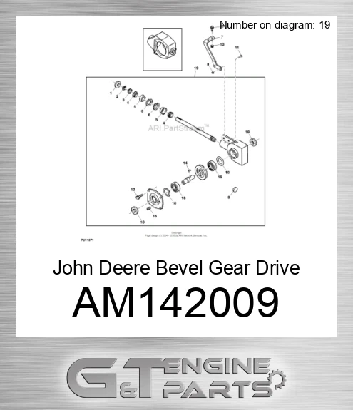 AM142009 Bevel Gear Drive