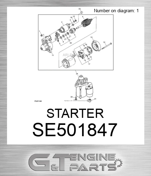 SE501847 STARTER