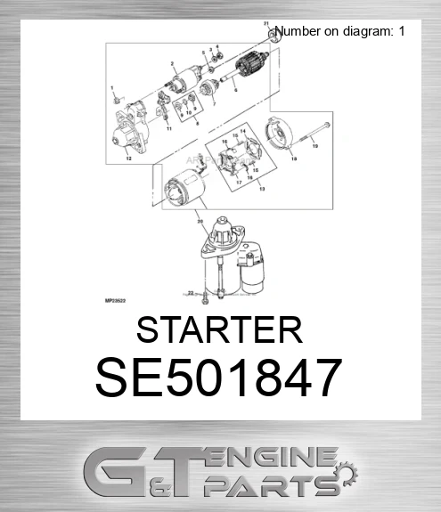 SE501847 STARTER