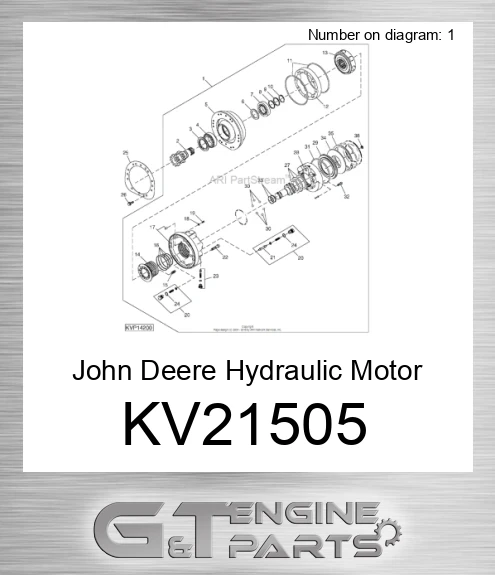KV21505 Hydraulic Motor