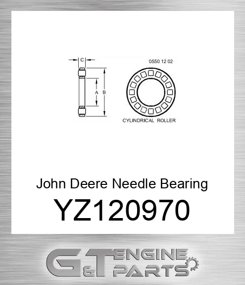 YZ120970 Needle Bearing