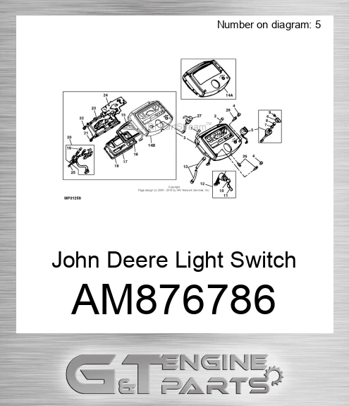 AM876786 Light Switch