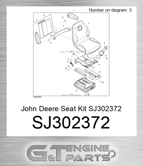 SJ302372 Seat Kit