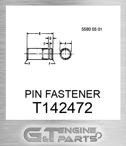 T142472 PIN FASTENER