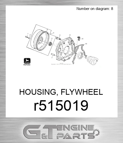 R515019 HOUSING, FLYWHEEL