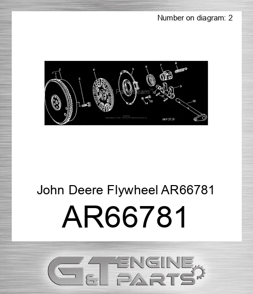 AR66781 Flywheel