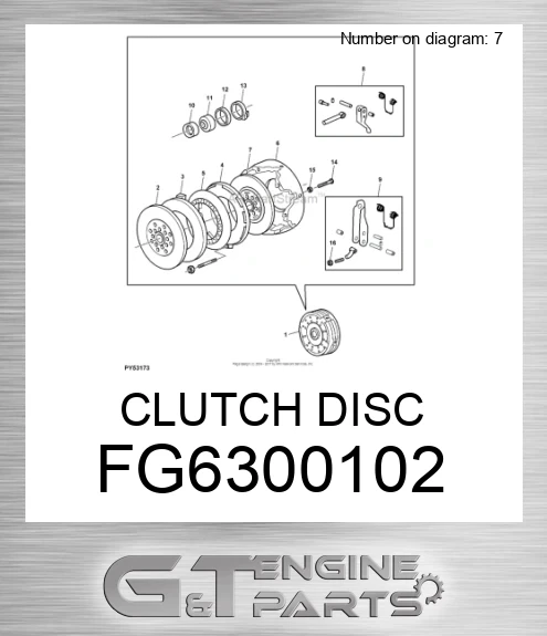FG6300102 CLUTCH DISC