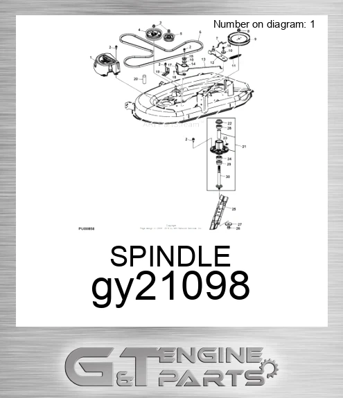 GY21098 SPINDLE
