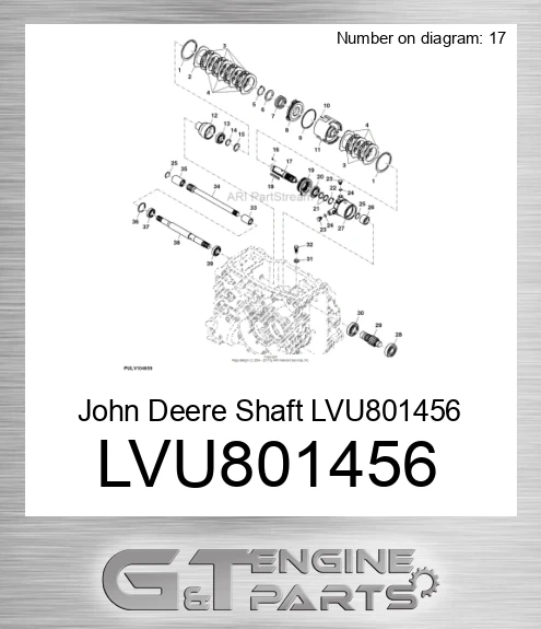 LVU801456 Shaft