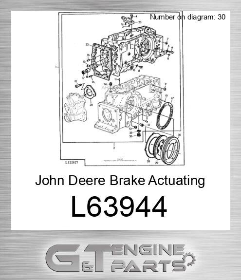 L63944 Brake Actuating Disk