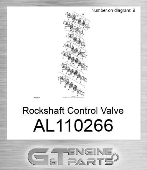 AL110266 Rockshaft Control Valve