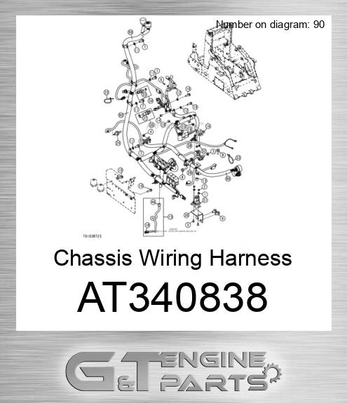 AT340838 Chassis Wiring Harness