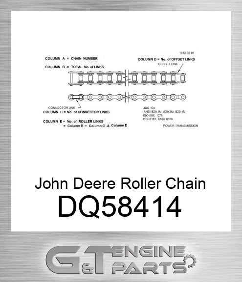 DQ58414 Roller Chain
