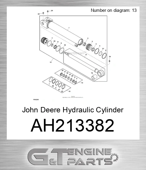 AH213382 Hydraulic Cylinder