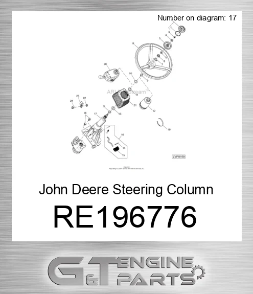 RE196776 Steering Column