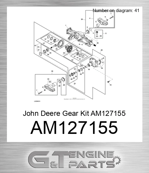 AM127155 Gear Kit