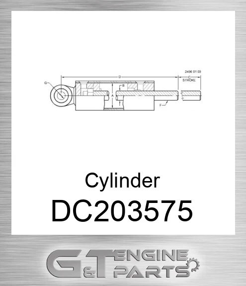DC203575 Cylinder