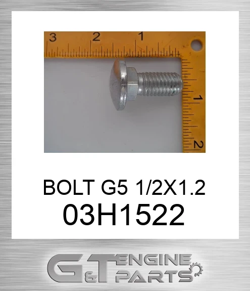 03H1522 BOLT G5 1/2X1.2